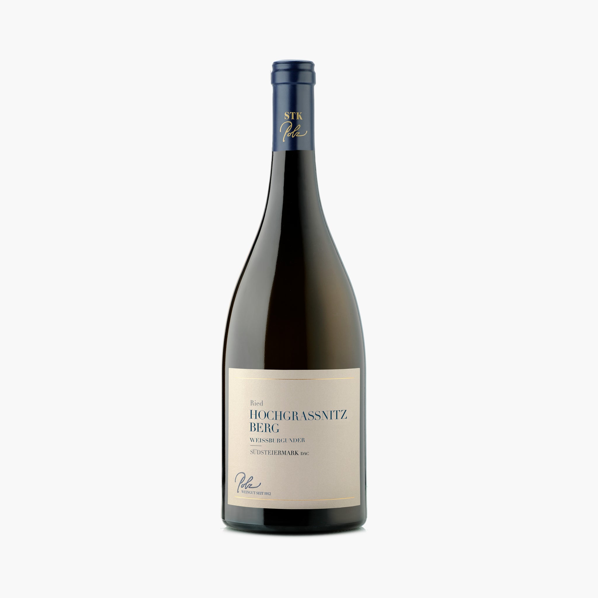 Weingut Polz, Ried Hochgrassnitzberg Weissburgunder 2019, Südsteiermark, Magnumflasche