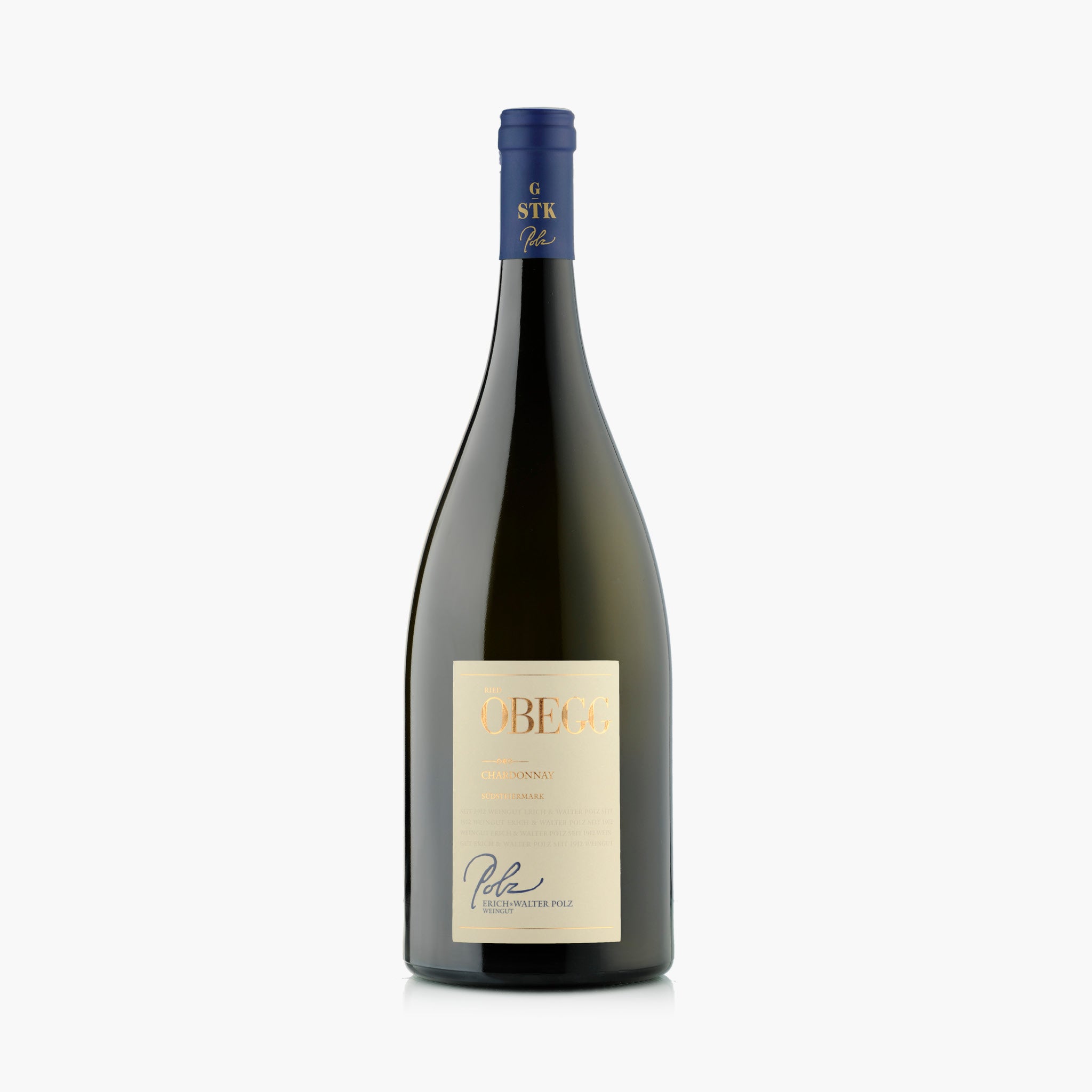 Weingut Polz Ried Obegg Chardonnay 2016 Südsteiermark Riedenwein Magnumflasche