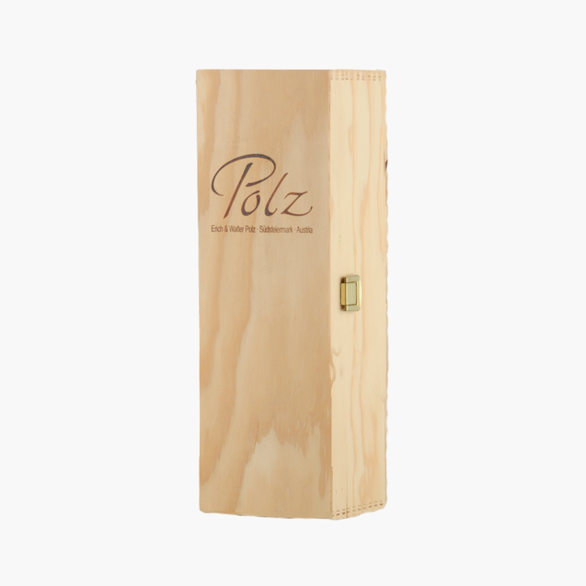 Holzkiste 0,75lt. Flasche – Weingut Polz
